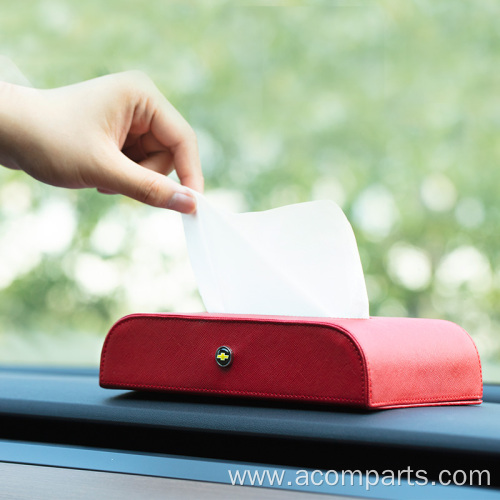 Resisting High Temperature Luxury Car Tissue Box